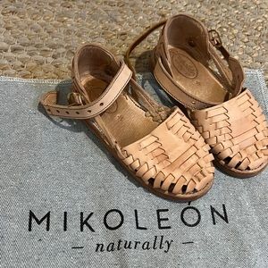 Kids Mikoleon sandals buckle ORIGINAL leather 25